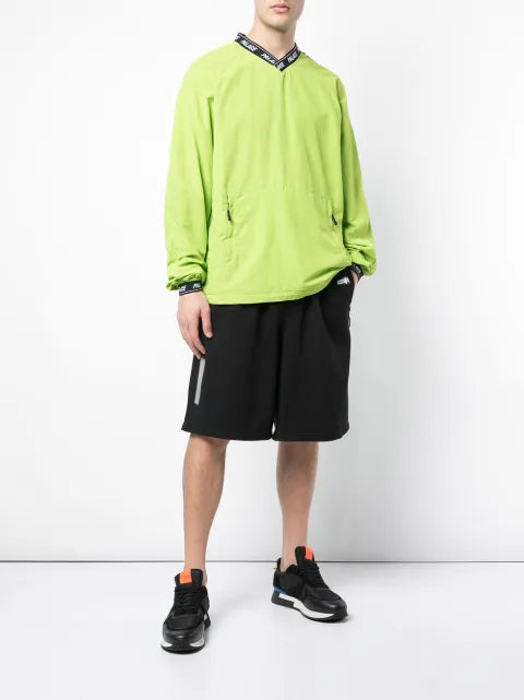 Palace Aslan Shell logo-trim overshirt