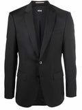 BOSS single-breasted virgin wool blazer