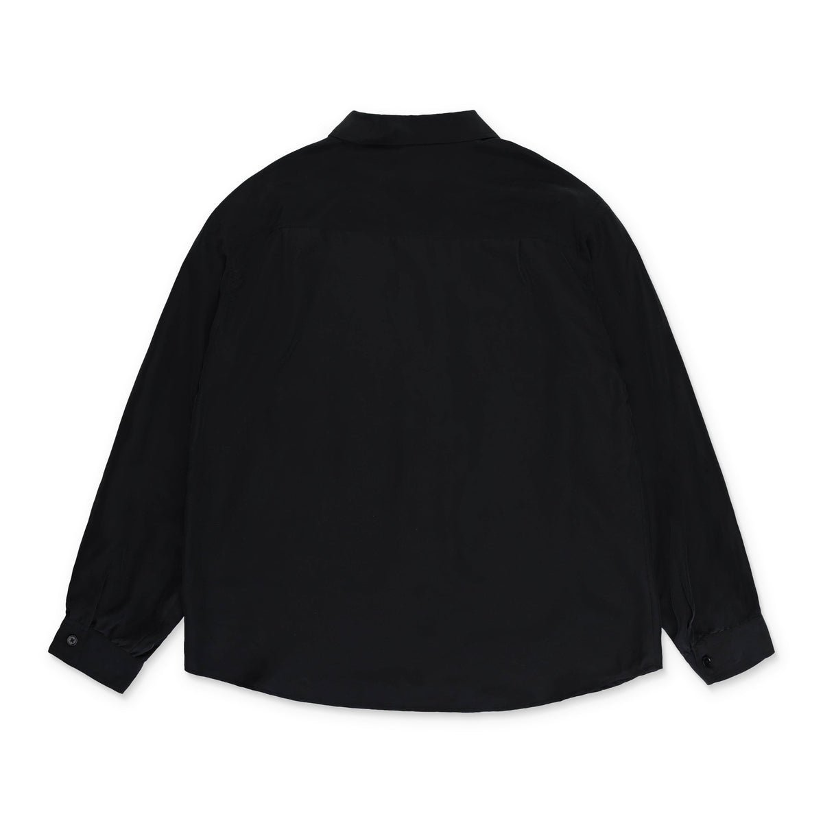 SILK BLACK BLOUSE