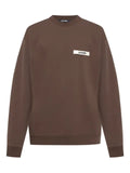 Jacquemus logo-patch sweatshirt