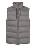 slowear zip-up padded jacket
