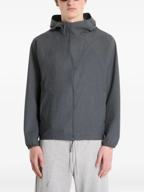 Post Archive Faction runner hooded jacket