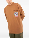PUMA Han Crew logo-patch sweatshirt
