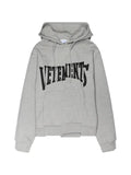 VETEMENTS cut-up logo hoodie