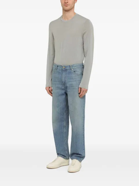 Drumohr frosted cotton sweater