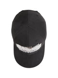 Balenciaga logo-print baseball cap and strap detail