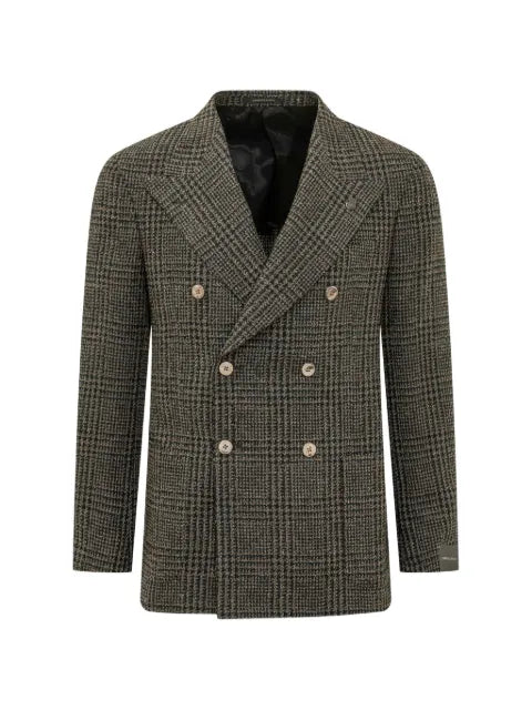 Gabriele Pasini double-breasted check-pattern jacket