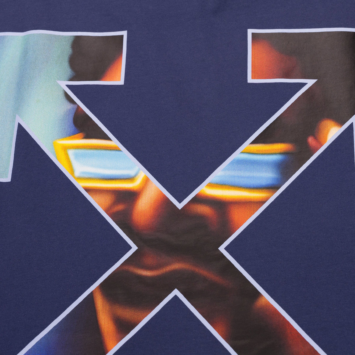 Dark Blue Barber Arrow Skate T-shirt