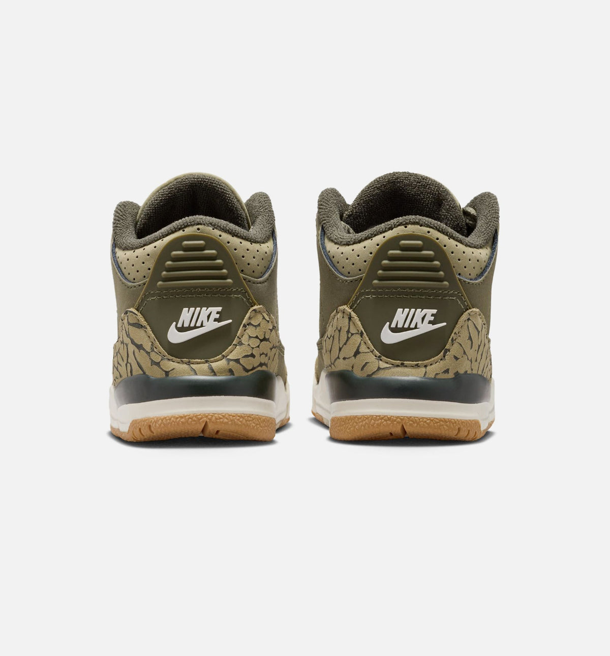 Air Jordan 3 Retro Medium Olive Infant/Toddler Lifestyle Shoe - Medium Olive/Sequoia/Neutral Olive/Sail