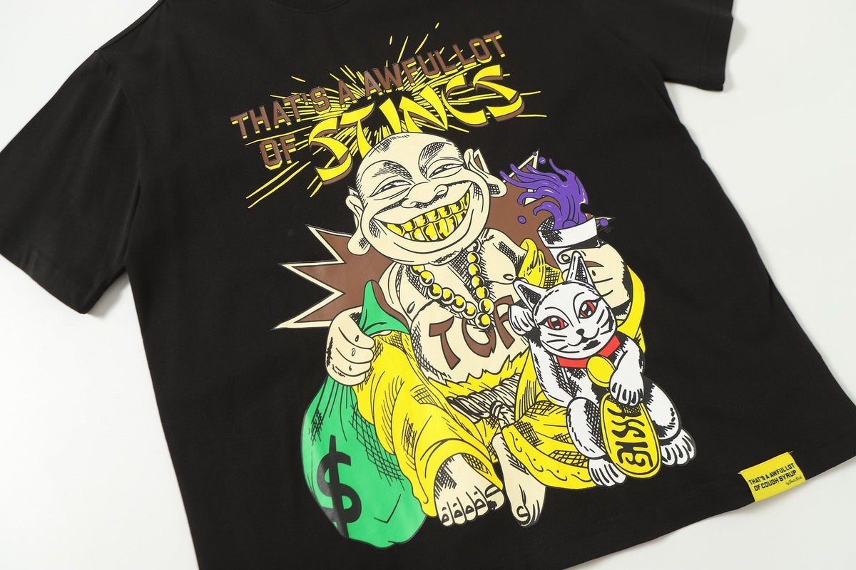 THAT'S A AWFUL LOT OF COUGH SYRUP Rising Star Graphic Short-Sleeve T-Shirt