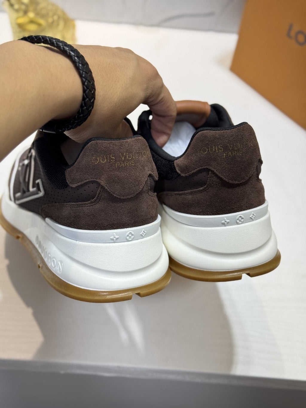 Louis Vuitton LV Panel Low-Top Sneakers